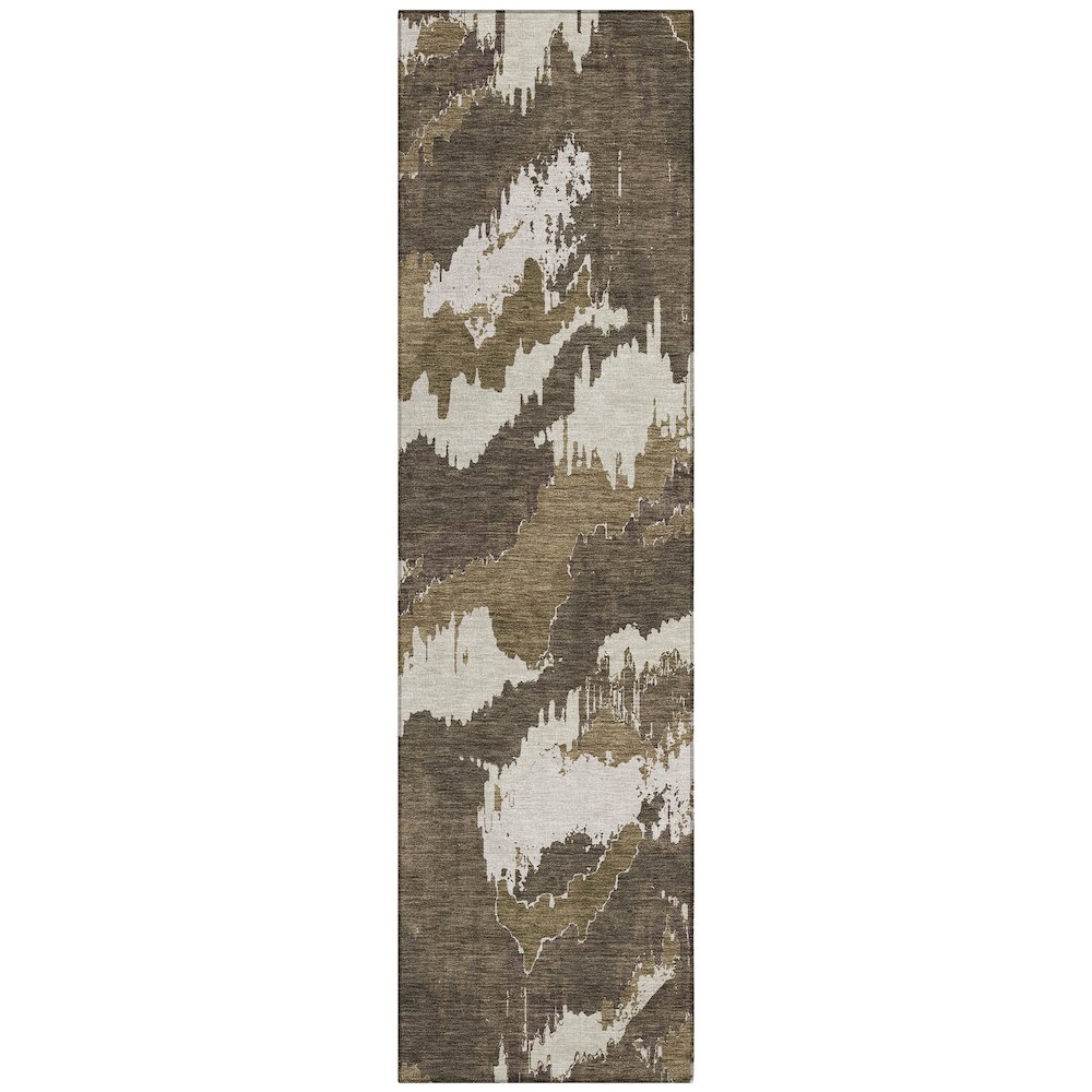 Chantille ACN865 Brown 2'3" x 7'6" Rug. Picture 1