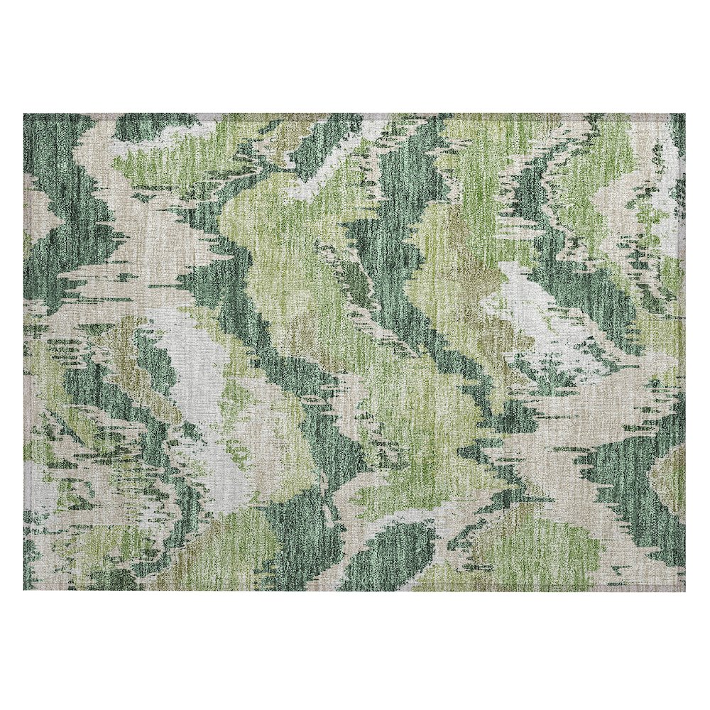 Chantille ACN865 Green 1'8" x 2'6" Rug. Picture 1