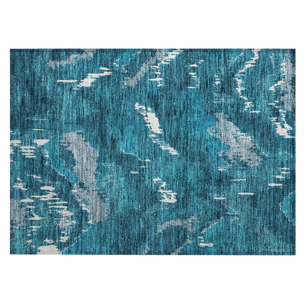Chantille ACN865 Blue 1'8" x 2'6" Rug. Picture 1