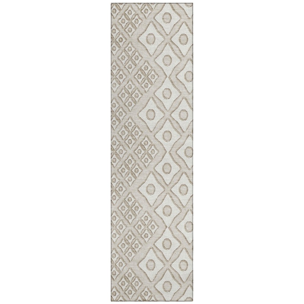 Chantille ACN866 Brown 2'3" x 7'6" Rug. Picture 1