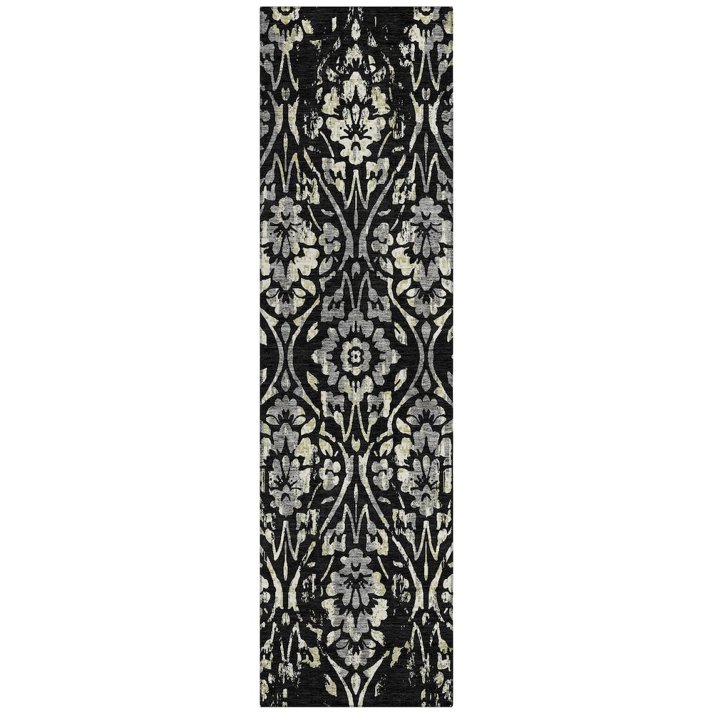 Chantille ACN868 Black 2'3" x 7'6" Rug. Picture 1