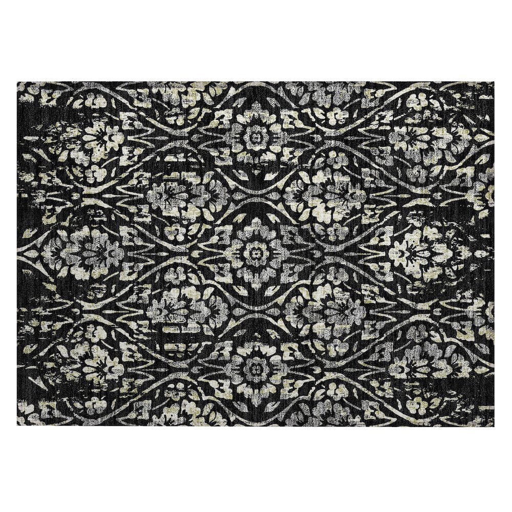Chantille ACN868 Black 1'8" x 2'6" Rug. Picture 1