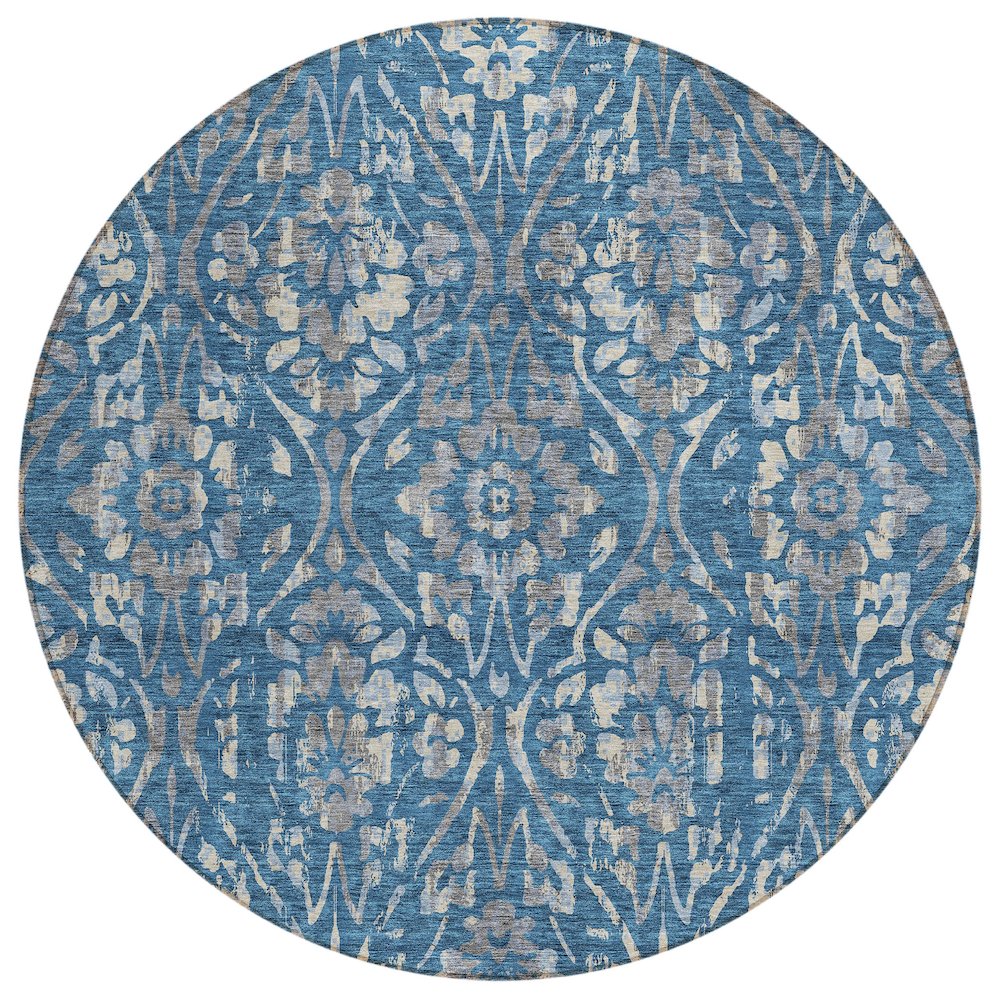 Chantille ACN868 Blue 8' x 8' Rug. Picture 1