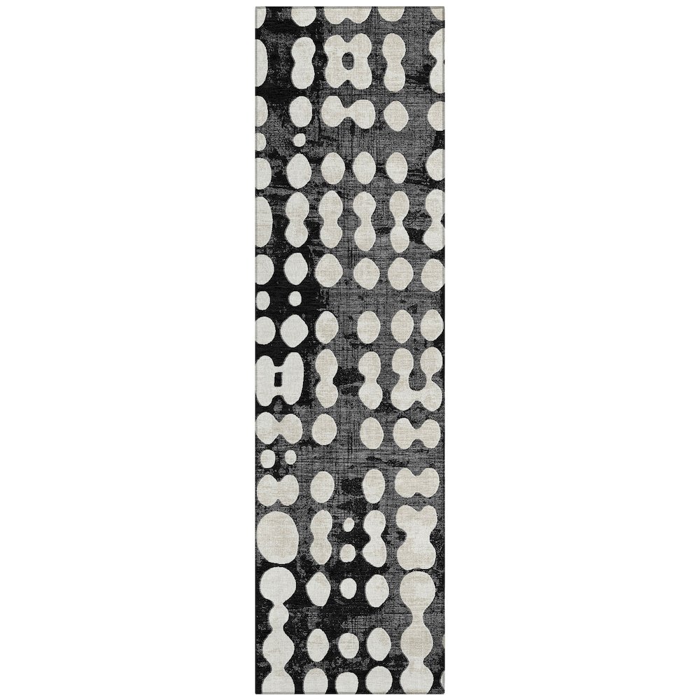 Chantille ACN869 Black 2'3" x 7'6" Rug. Picture 1