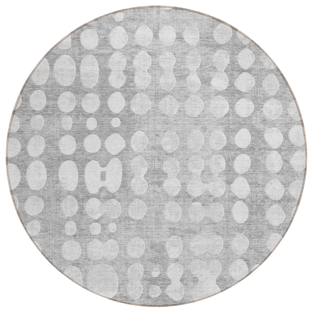 Chantille ACN869 Gray 8' x 8' Rug. Picture 1