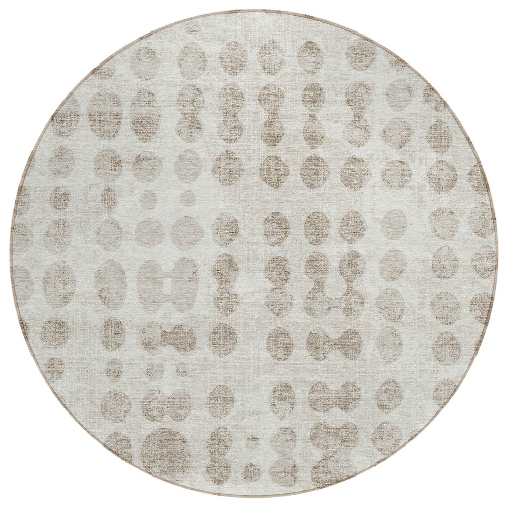 Chantille ACN869 Ivory 8' x 8' Rug. Picture 1