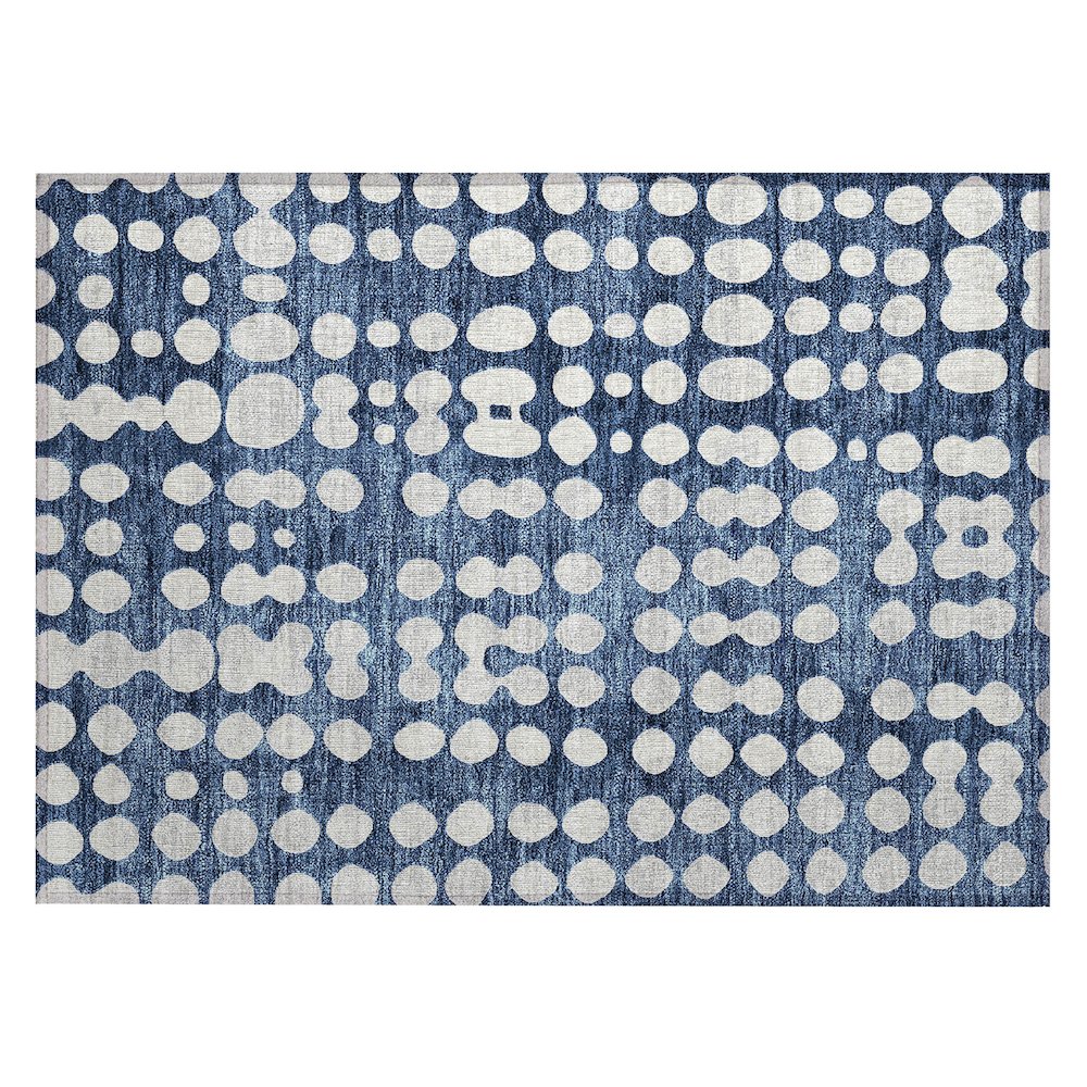 Chantille ACN869 Blue 1'8" x 2'6" Rug. Picture 1