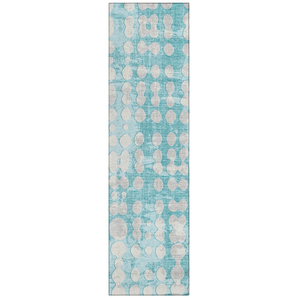 Chantille ACN869 Teal 2'3" x 7'6" Rug. Picture 1