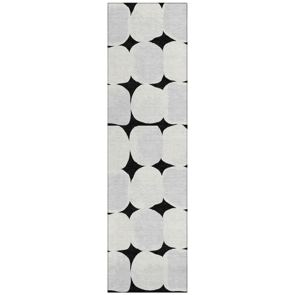 Chantille ACN870 Black 2'3" x 7'6" Rug. Picture 1