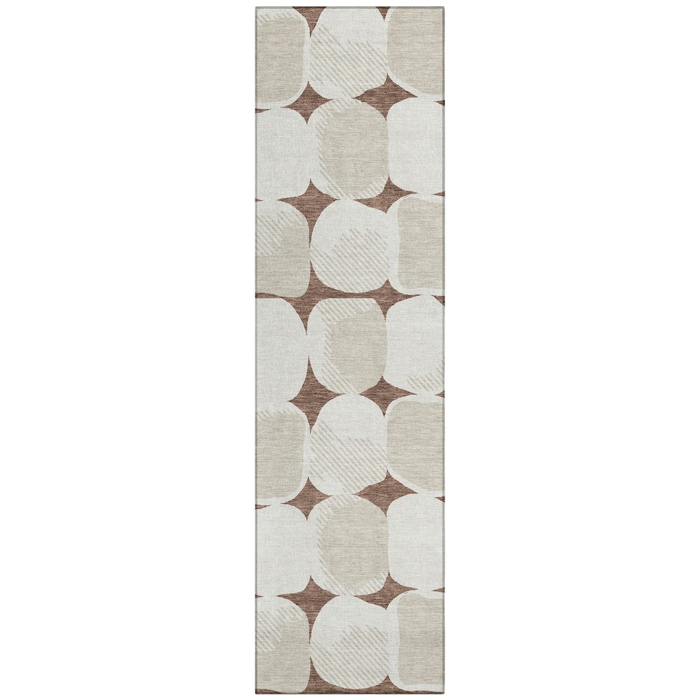 Chantille ACN870 Brown 2'3" x 7'6" Rug. Picture 1