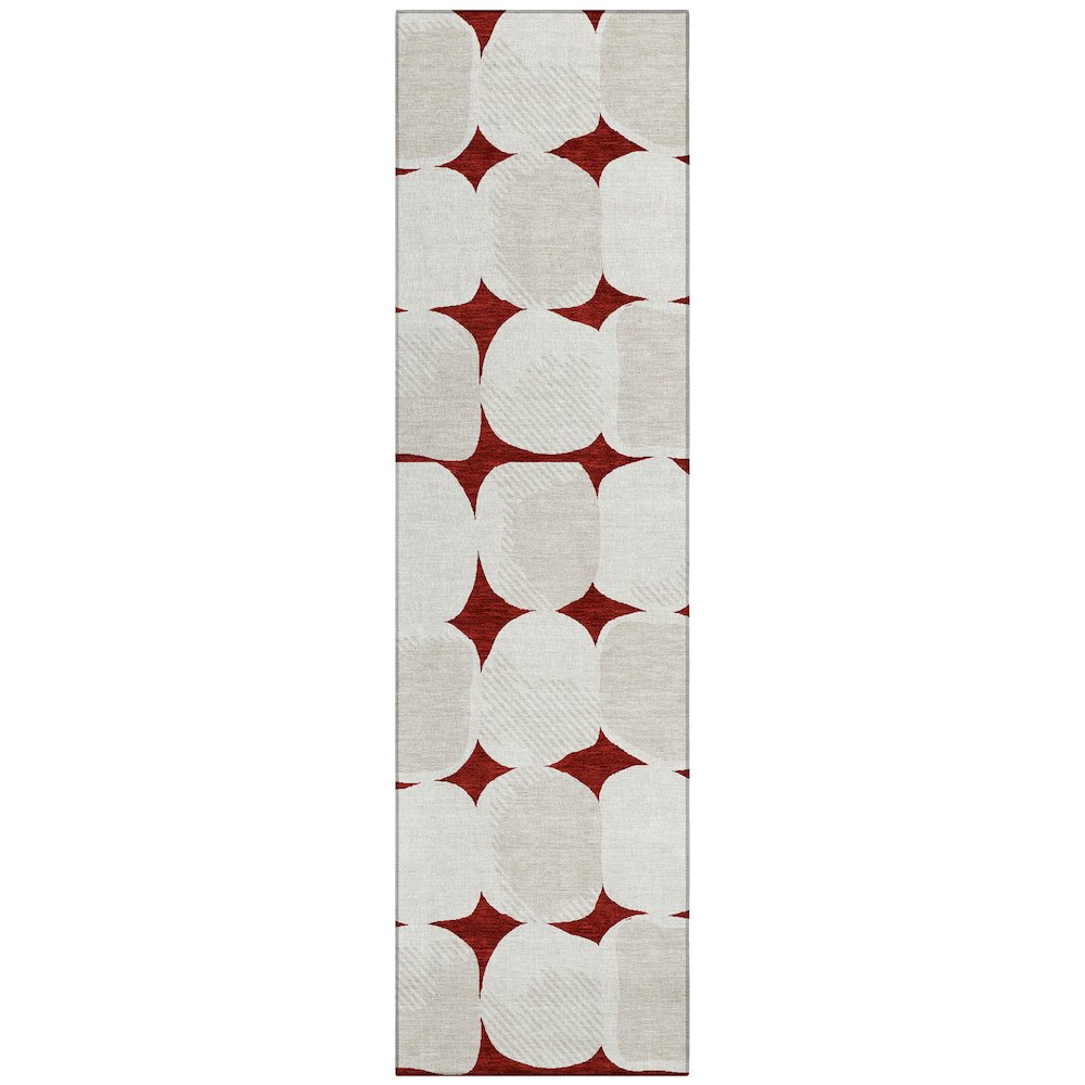 Chantille ACN870 Red 2'3" x 7'6" Rug. Picture 1
