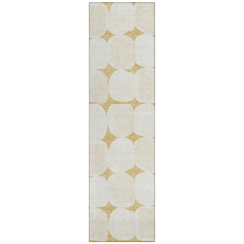 Chantille ACN870 Gold 2'3" x 7'6" Rug. Picture 1
