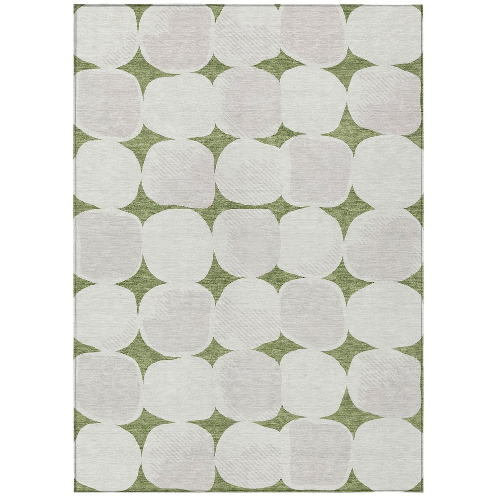 Chantille ACN870 Green 2'6" x 3'10" Rug. Picture 1