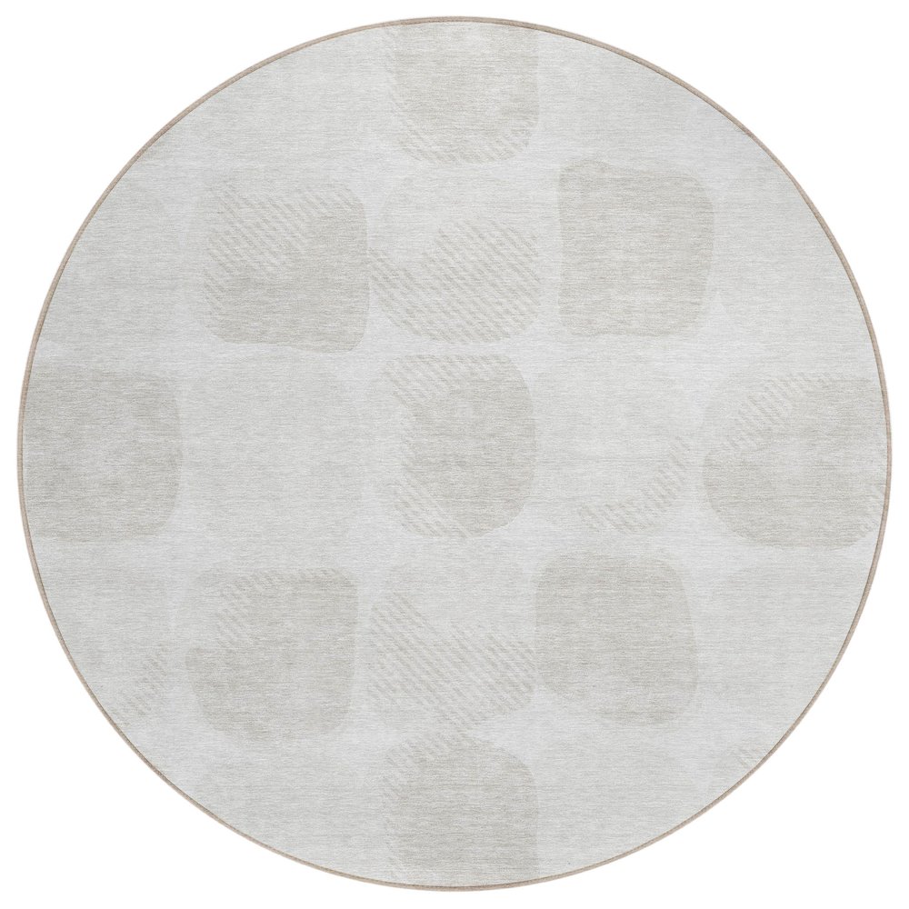 Chantille ACN870 Ivory 8' x 8' Rug. Picture 1