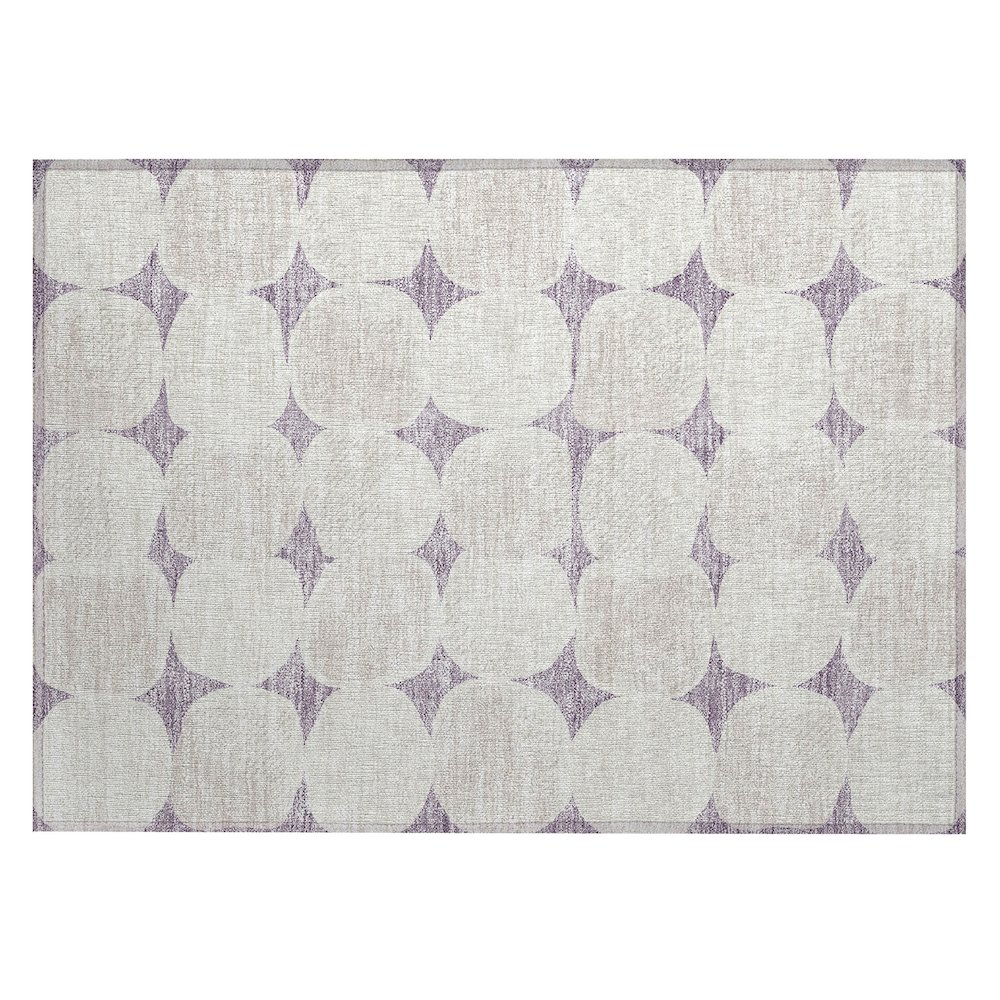 Chantille ACN870 Purple 1'8" x 2'6" Rug. Picture 1