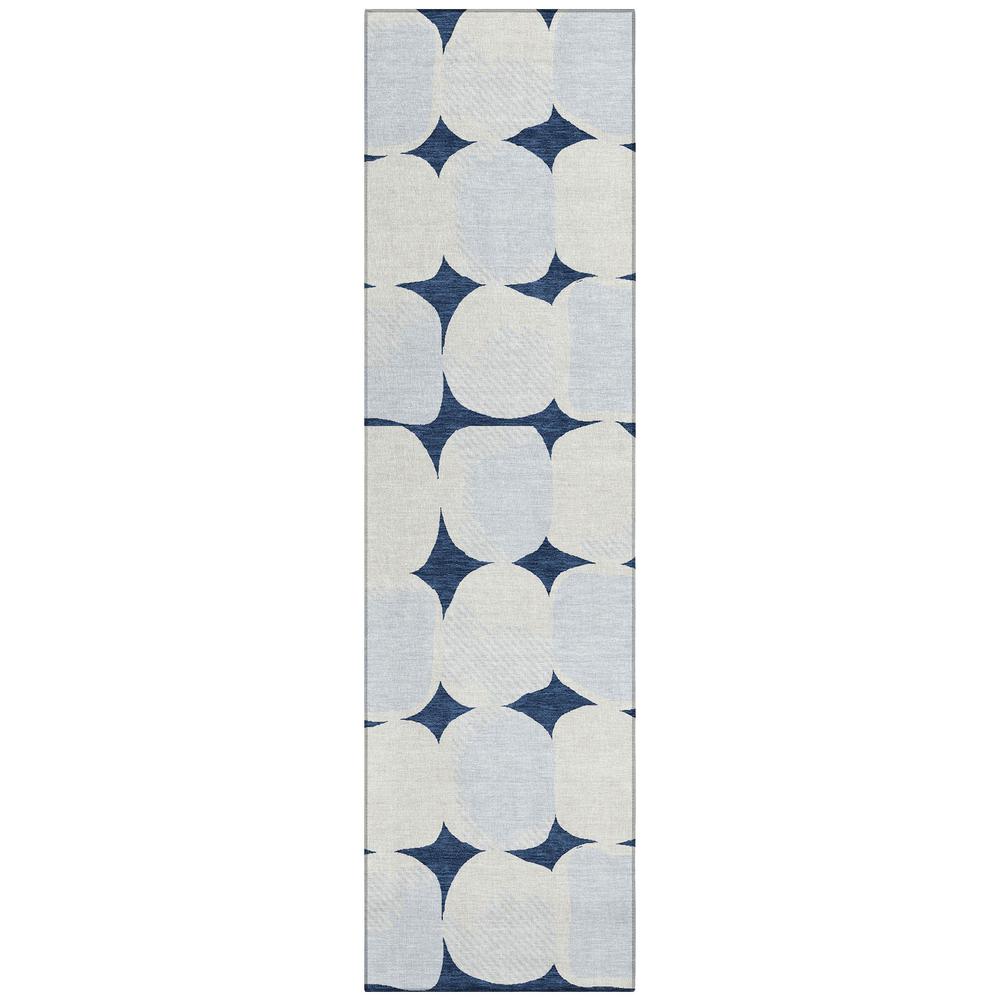 Chantille ACN870 Blue 2'3" x 7'6" Rug. Picture 1