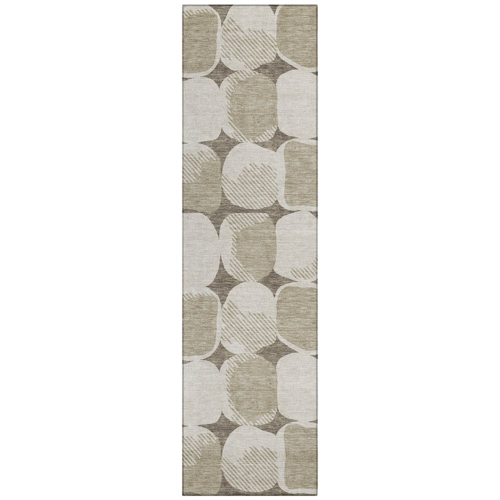 Chantille ACN870 Brown 2'3" x 7'6" Rug. Picture 1