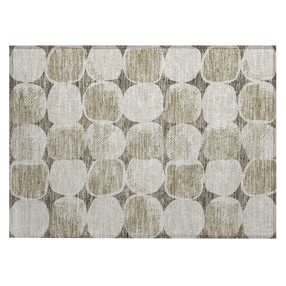 Chantille ACN870 Brown 1'8" x 2'6" Rug. Picture 1