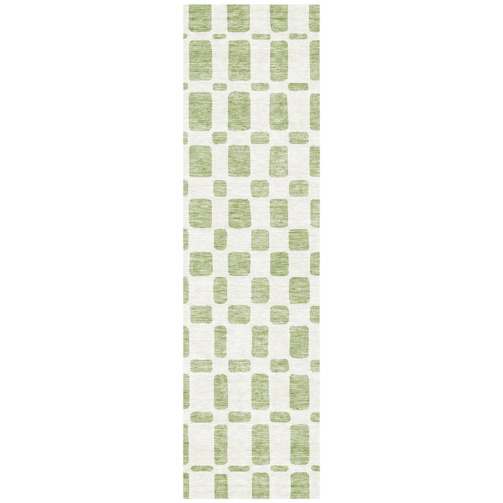 Chantille ACN871 Green 2'3" x 7'6" Rug. Picture 1