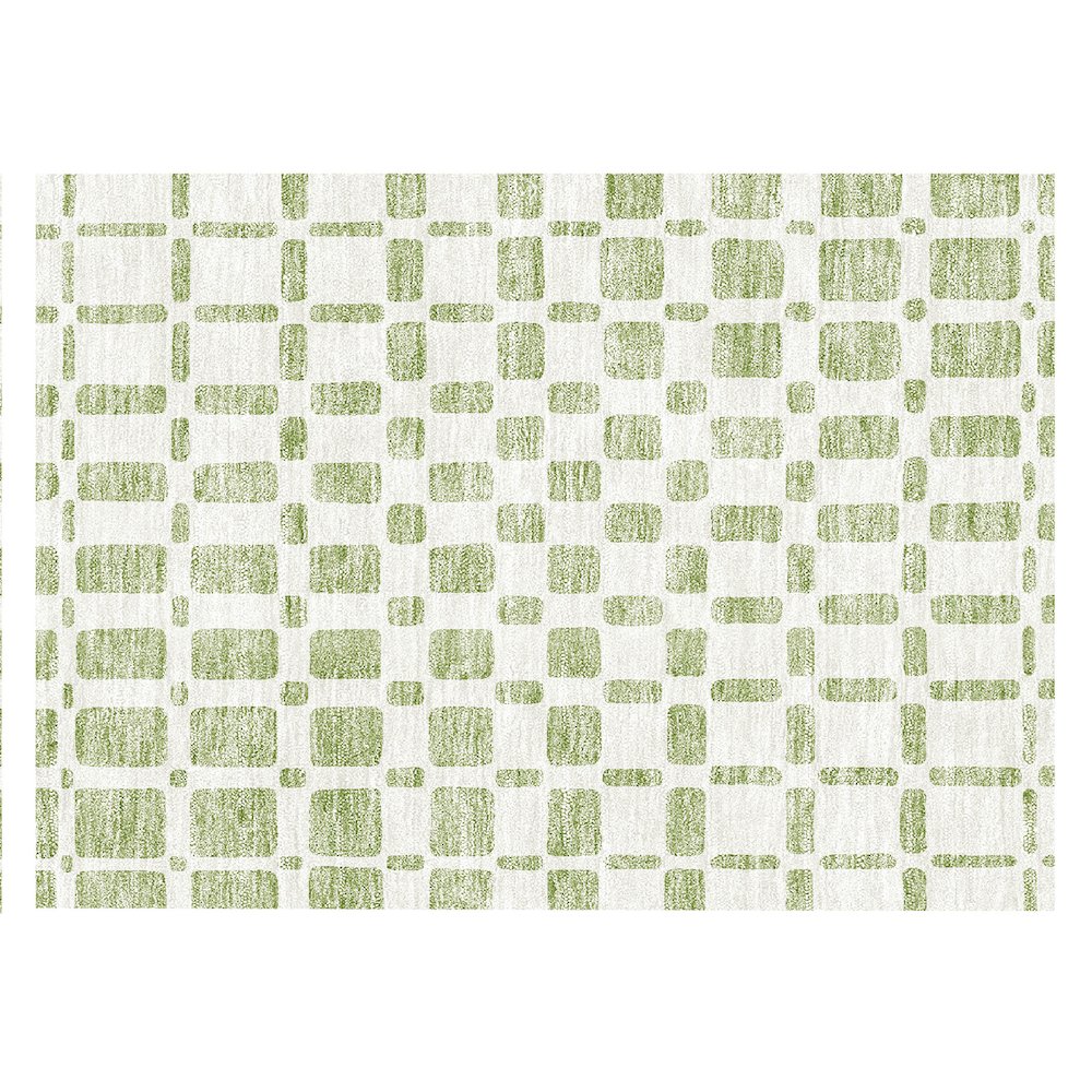 Chantille ACN871 Green 1'8" x 2'6" Rug. Picture 1
