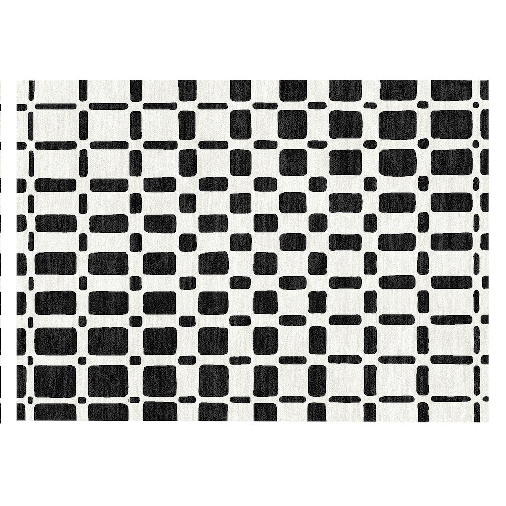 Chantille ACN871 Black 1'8" x 2'6" Rug. Picture 1