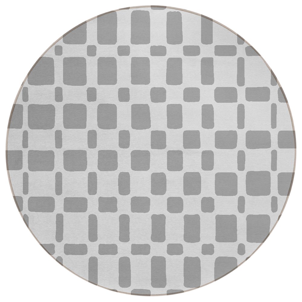 Chantille ACN871 Gray 8' x 8' Rug. Picture 1