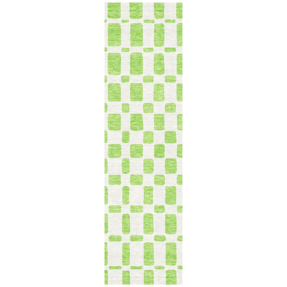 Chantille ACN871 Green 2'3" x 7'6" Rug. Picture 1