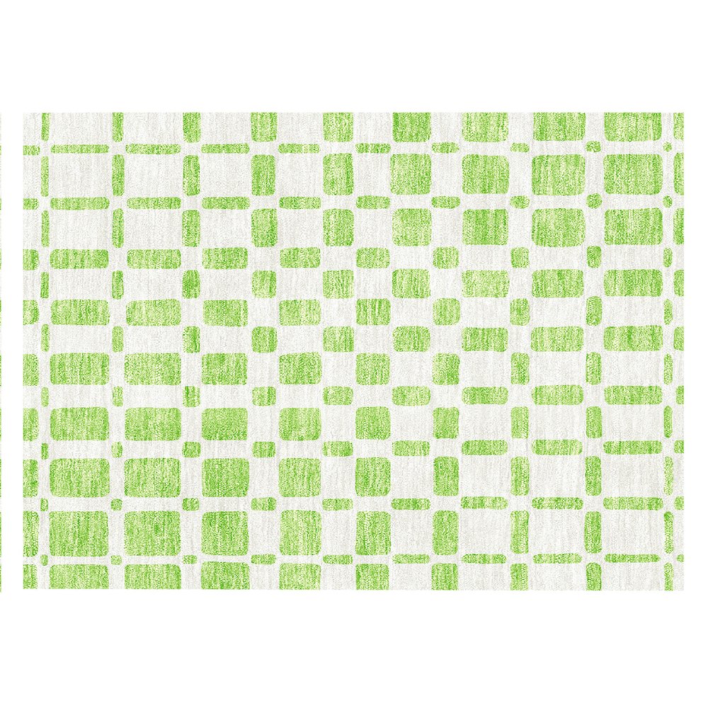 Chantille ACN871 Green 1'8" x 2'6" Rug. Picture 1