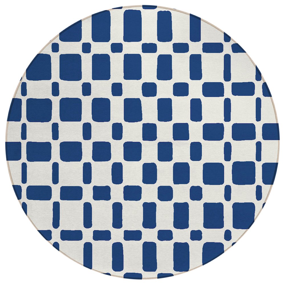 Chantille ACN871 Blue 8' x 8' Rug. Picture 1