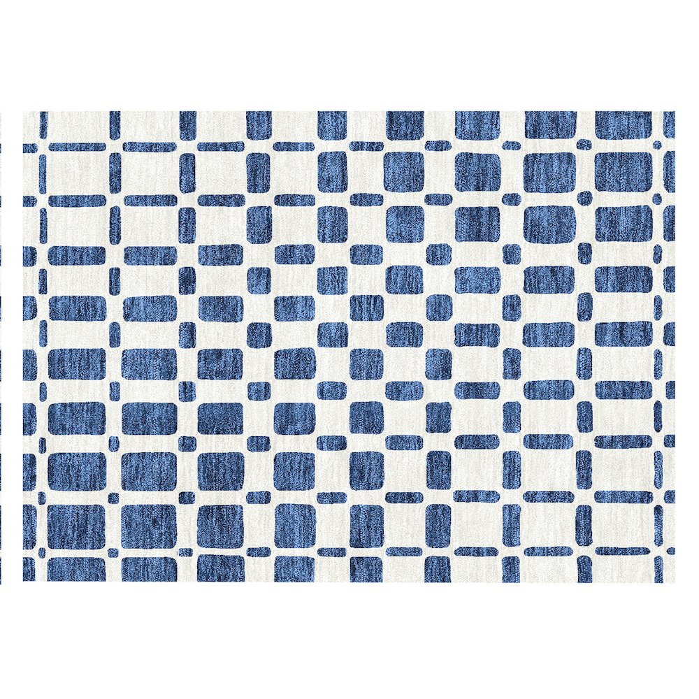 Chantille ACN871 Blue 1'8" x 2'6" Rug. Picture 1