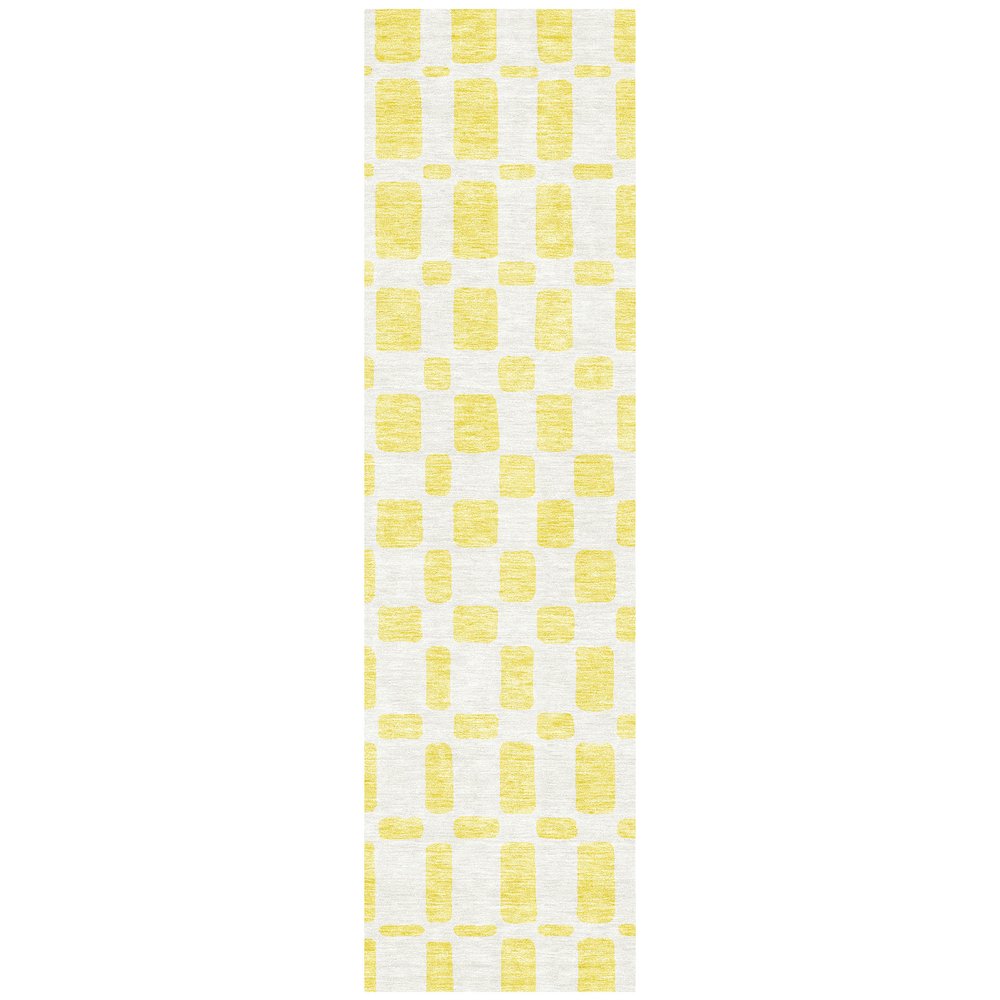 Chantille ACN871 Gold 2'3" x 7'6" Rug. Picture 1