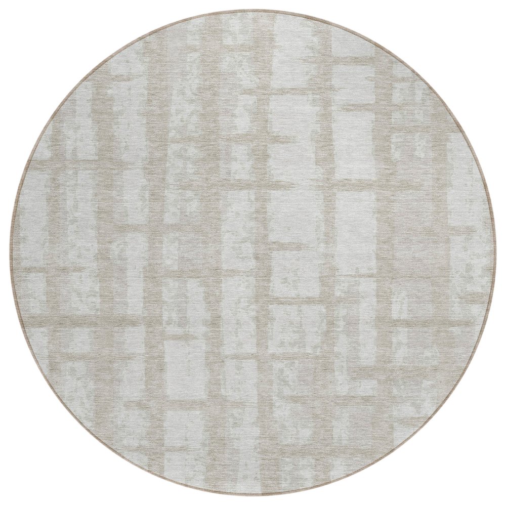 Chantille ACN872 Brown 8' x 8' Rug. Picture 1