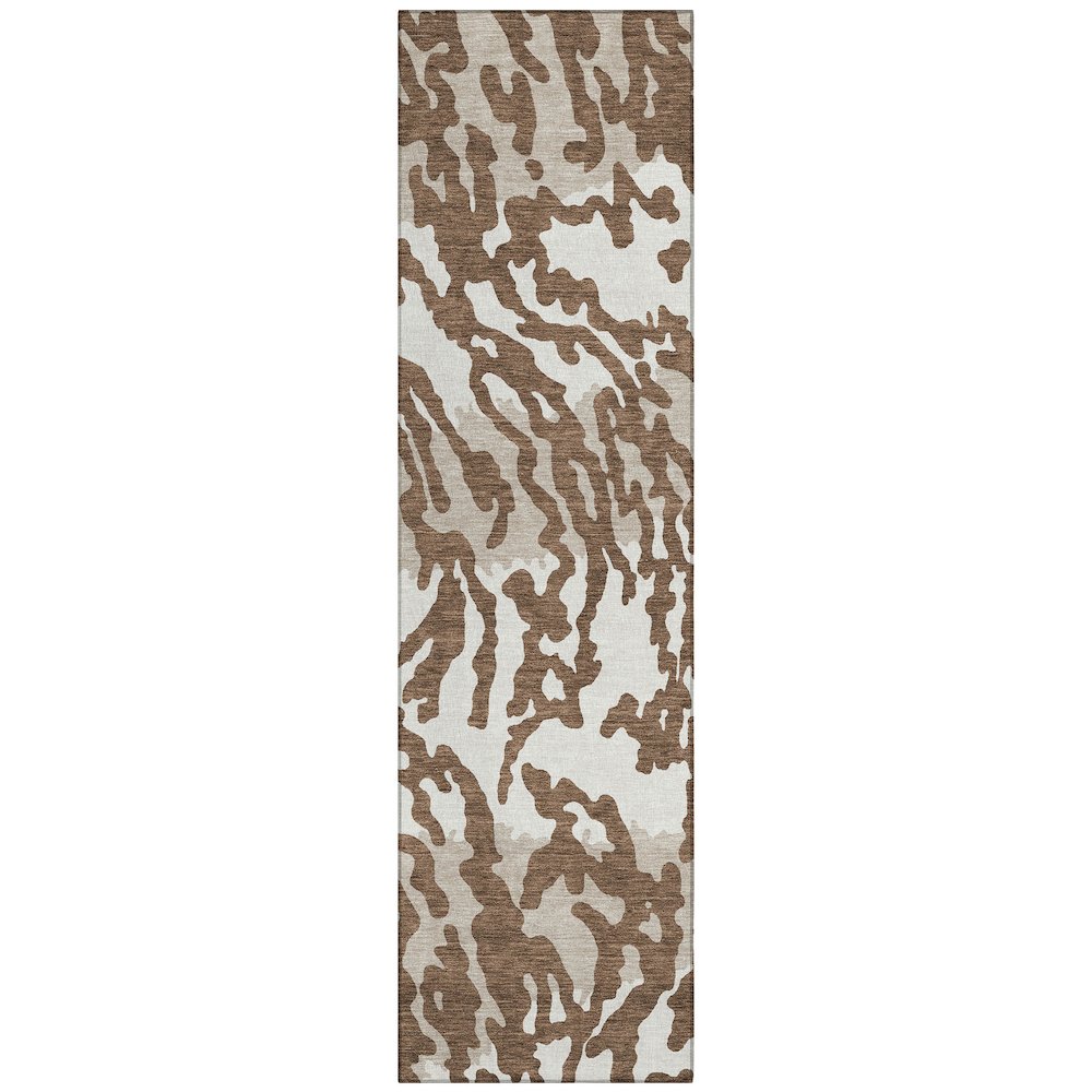 Chantille ACN873 Brown 2'3" x 7'6" Rug. Picture 1