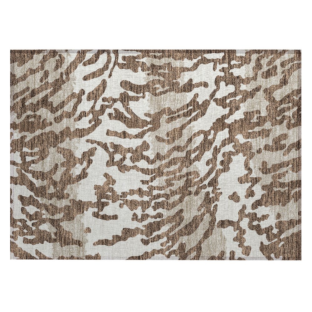 Chantille ACN873 Brown 1'8" x 2'6" Rug. Picture 1