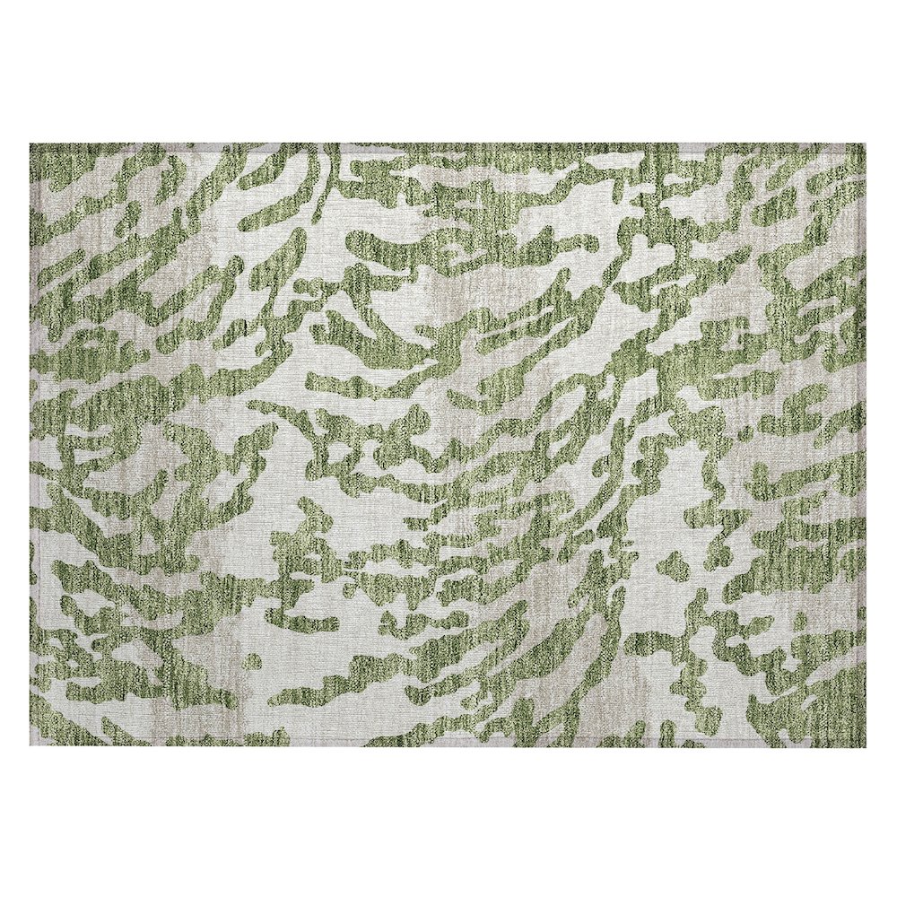 Chantille ACN873 Green 1'8" x 2'6" Rug. Picture 1