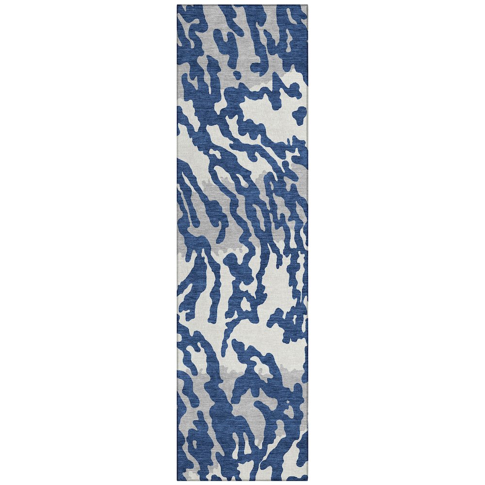 Chantille ACN873 Blue 2'3" x 7'6" Rug. Picture 1