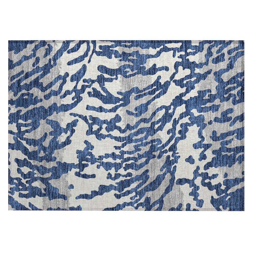 Chantille ACN873 Blue 1'8" x 2'6" Rug. Picture 1