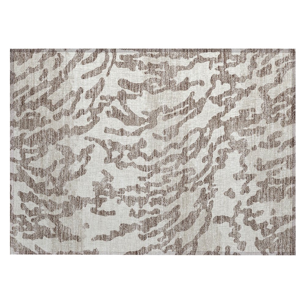Chantille ACN873 Brown 1'8" x 2'6" Rug. Picture 1