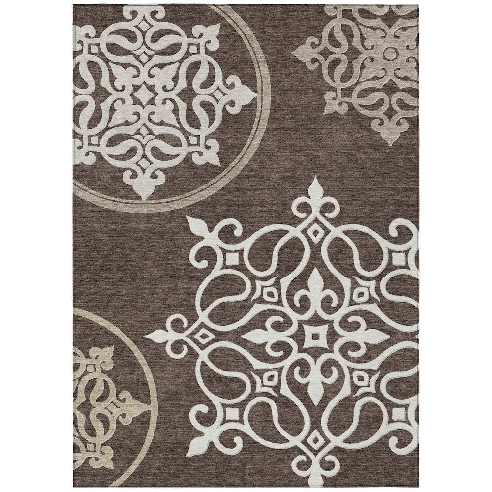 Chantille ACN874 Brown 2'6" x 3'10" Rug. Picture 1