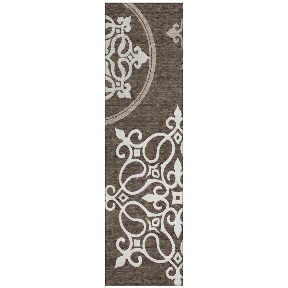 Chantille ACN874 Brown 2'3" x 7'6" Rug. Picture 1