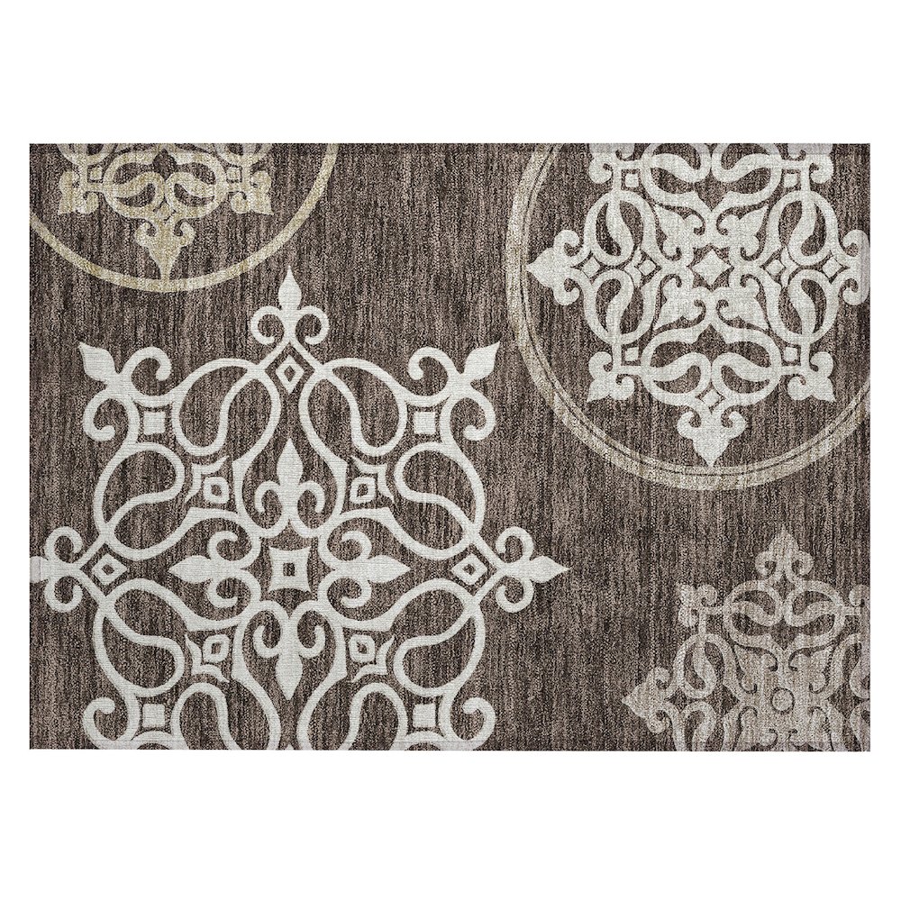 Chantille ACN874 Brown 1'8" x 2'6" Rug. Picture 1