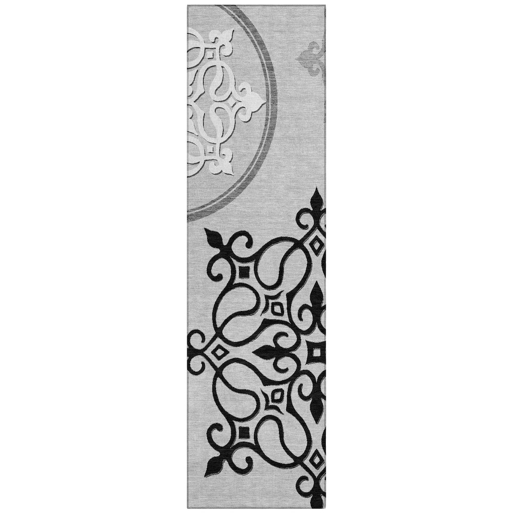 Chantille ACN874 Gray 2'3" x 7'6" Rug. Picture 1