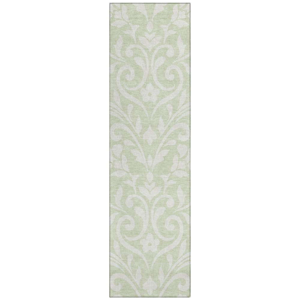 Chantille ACN875 Green 2'3" x 7'6" Rug. Picture 1