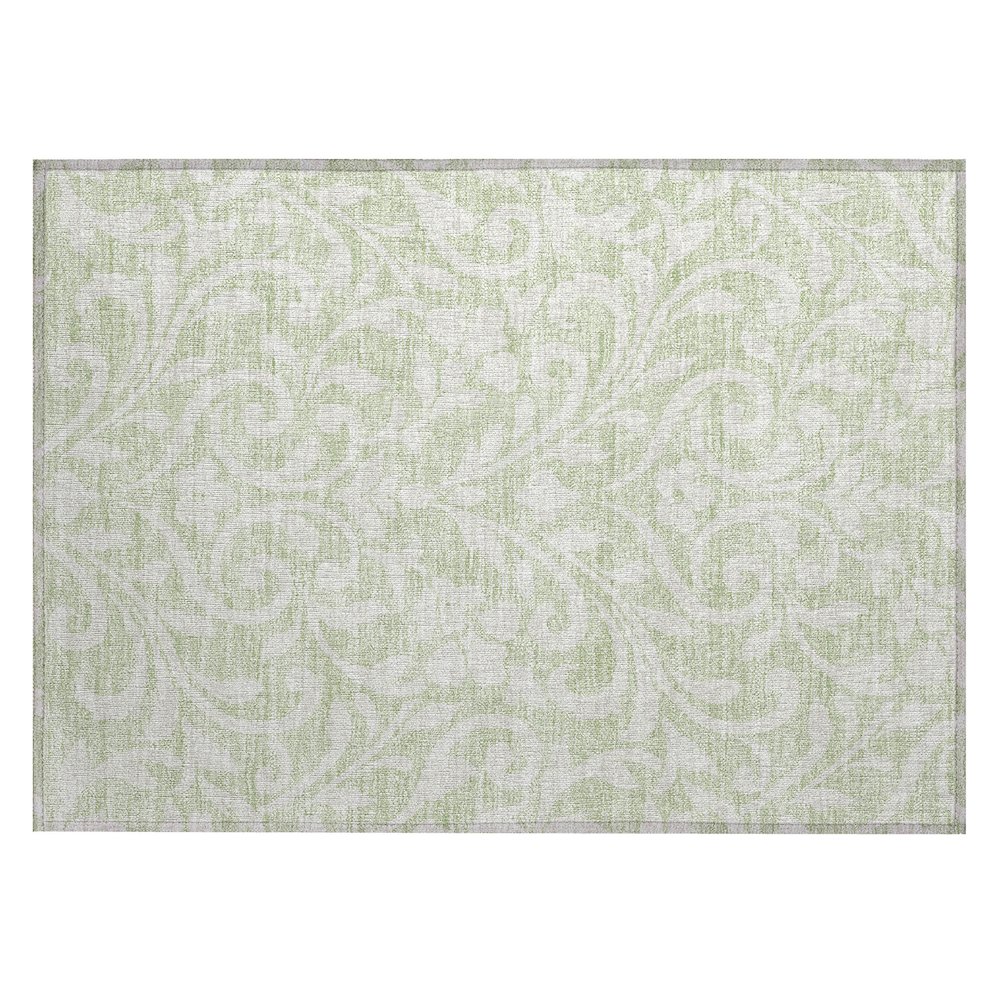 Chantille ACN875 Green 1'8" x 2'6" Rug. Picture 1