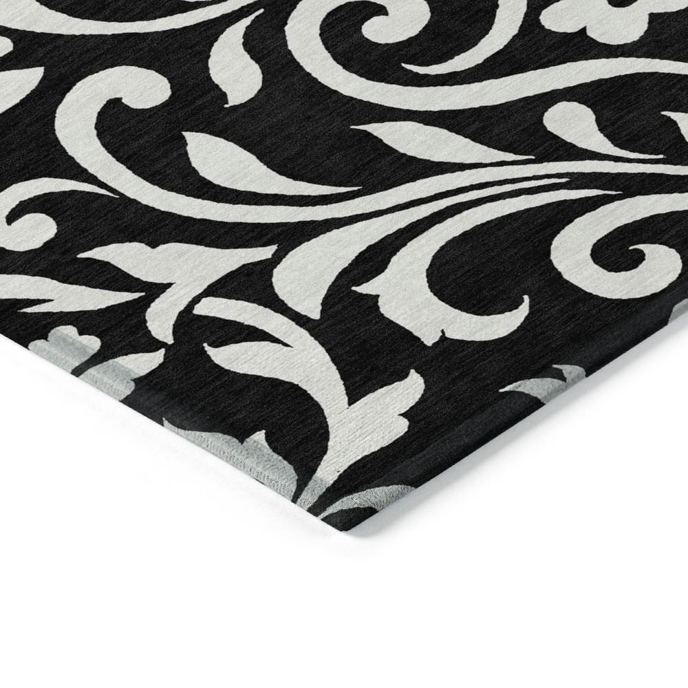 Chantille ACN875 Black 1'8" x 2'6" Rug. Picture 3