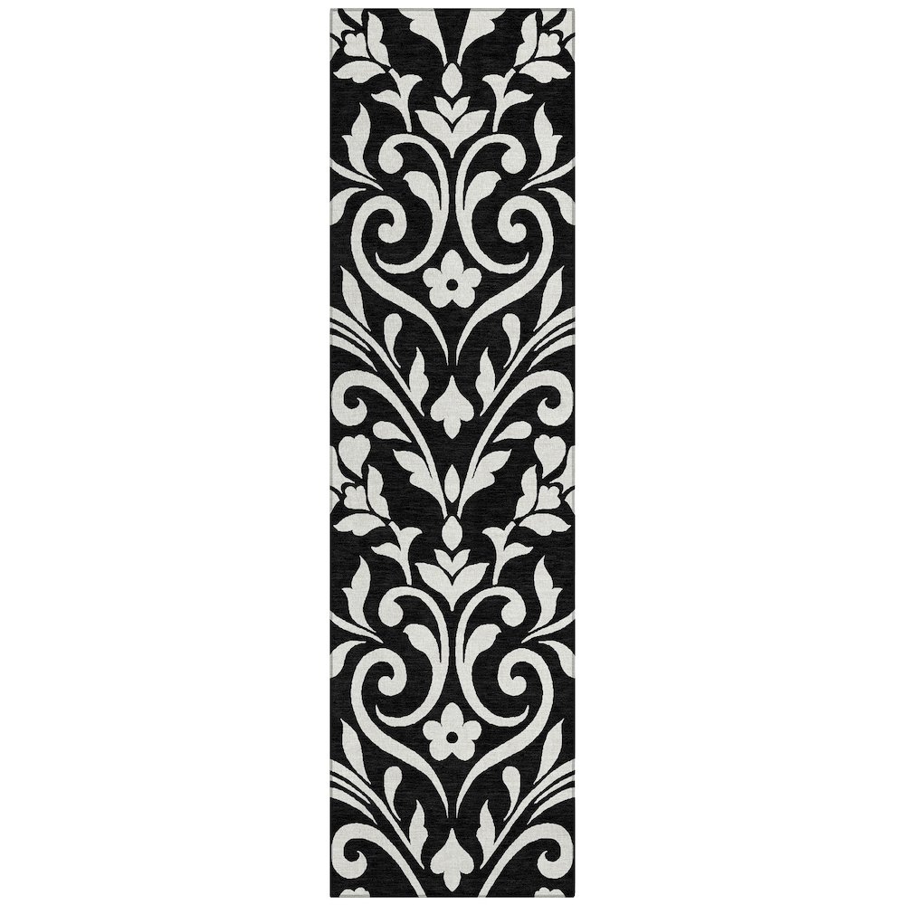 Chantille ACN875 Black 2'3" x 7'6" Rug. Picture 1