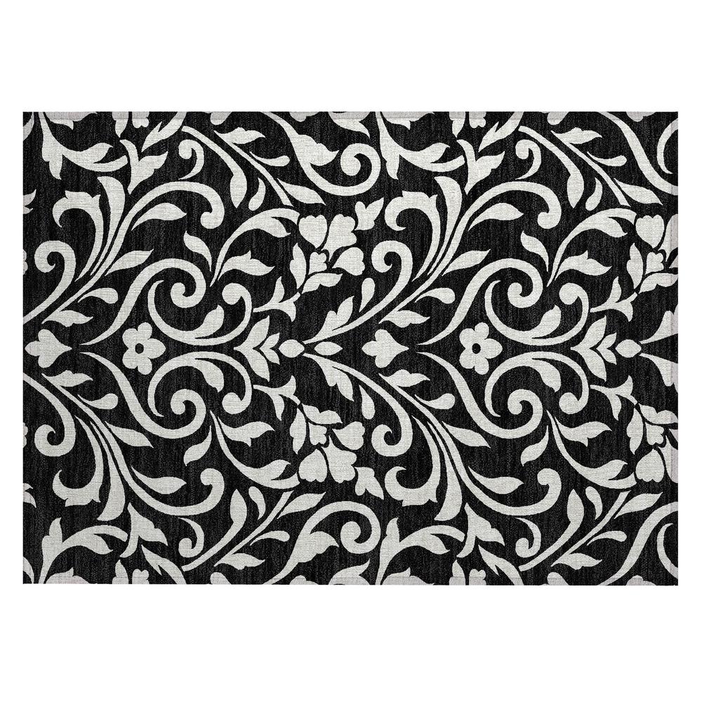 Chantille ACN875 Black 1'8" x 2'6" Rug. Picture 1