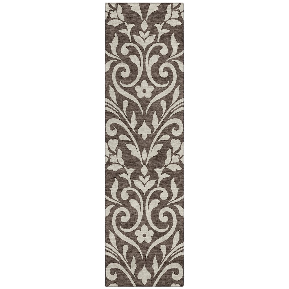 Chantille ACN875 Brown 2'3" x 7'6" Rug. Picture 1