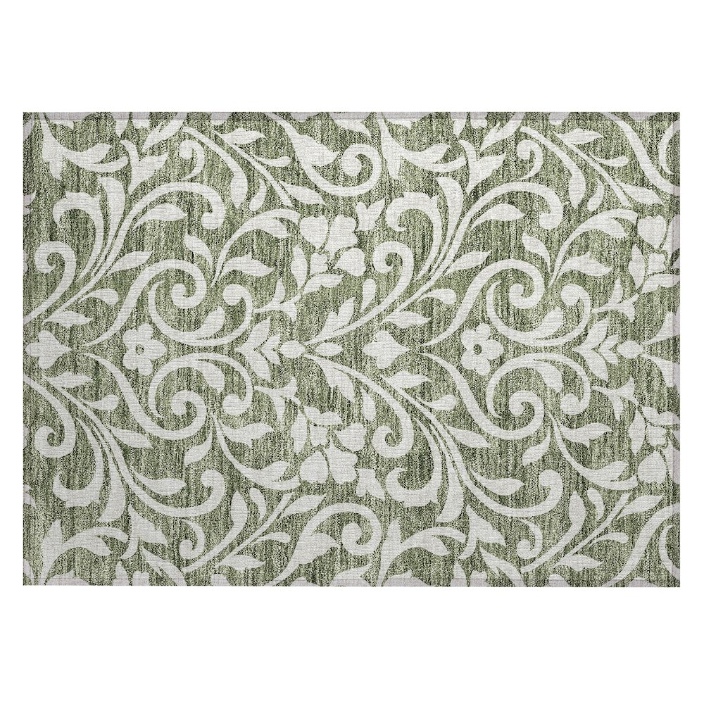Chantille ACN875 Green 1'8" x 2'6" Rug. Picture 1