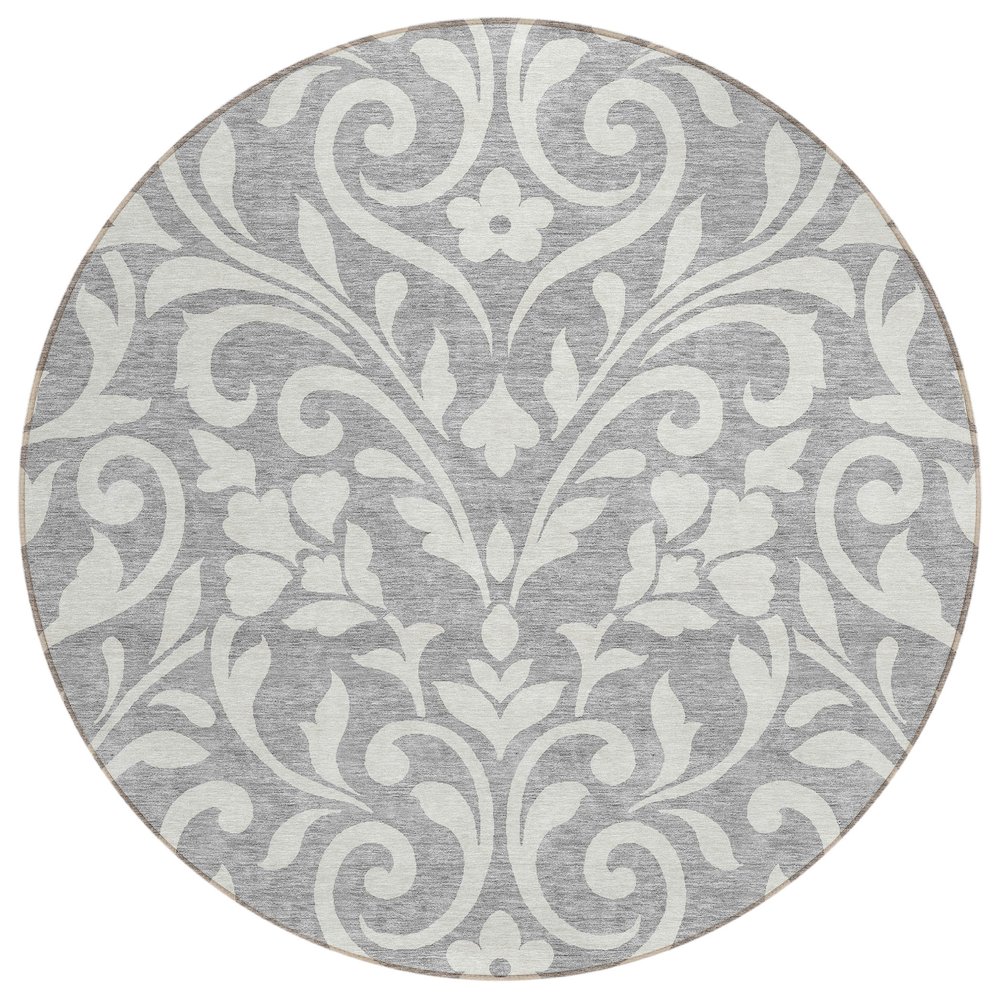 Chantille ACN875 Gray 8' x 8' Rug. Picture 1